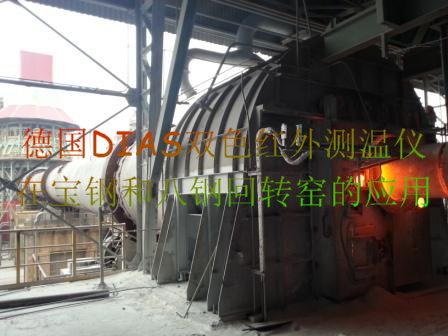 回轉(zhuǎn)窯及其DLDK11窯頭測(cè)溫系統(tǒng)